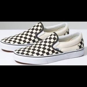 Vans Checkerboard Slip-On Sneakers